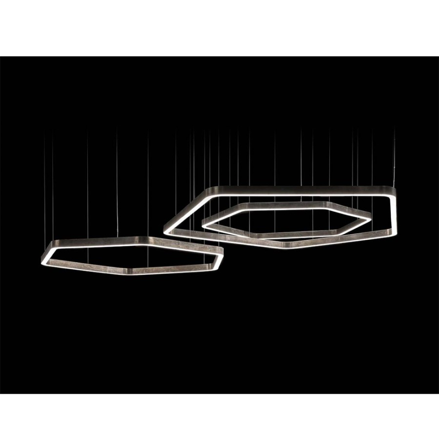 Venditore Henge Lampada A Sospensione Anello Luminoso Poligonale Shop Forma Design Best